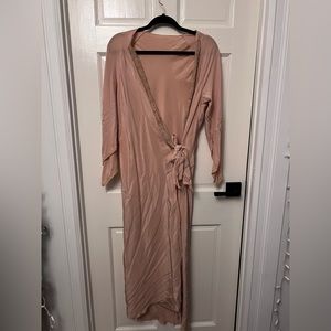Vintage silk robe